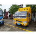 tanker truck with jetting sewer cleaning